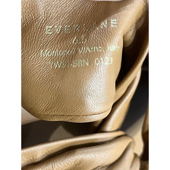 Everlane The Day Twist Sandals in Desert Tan 6.5 New Womens - Picture 10 of 11